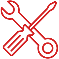 Spanner and screwdriver icon